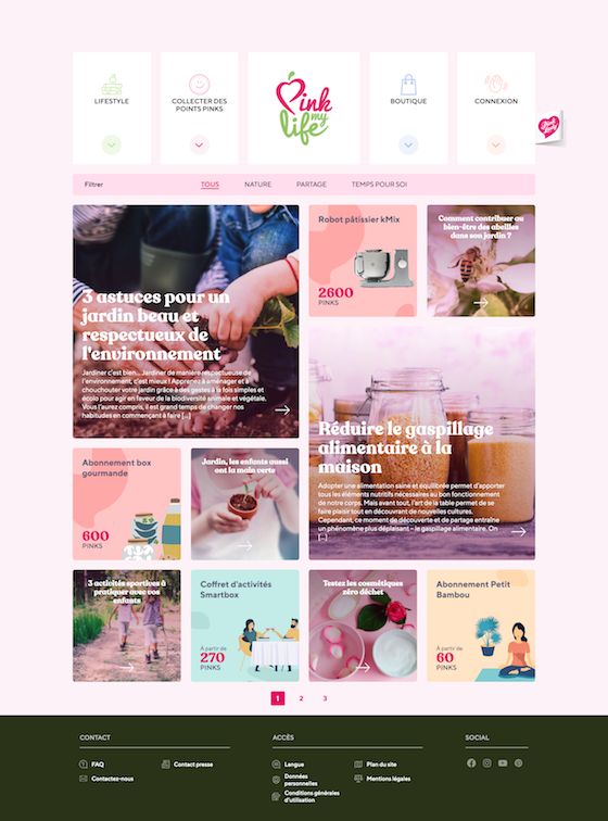 Pink Lady Club (PinkMyLife) - desktop screenshot